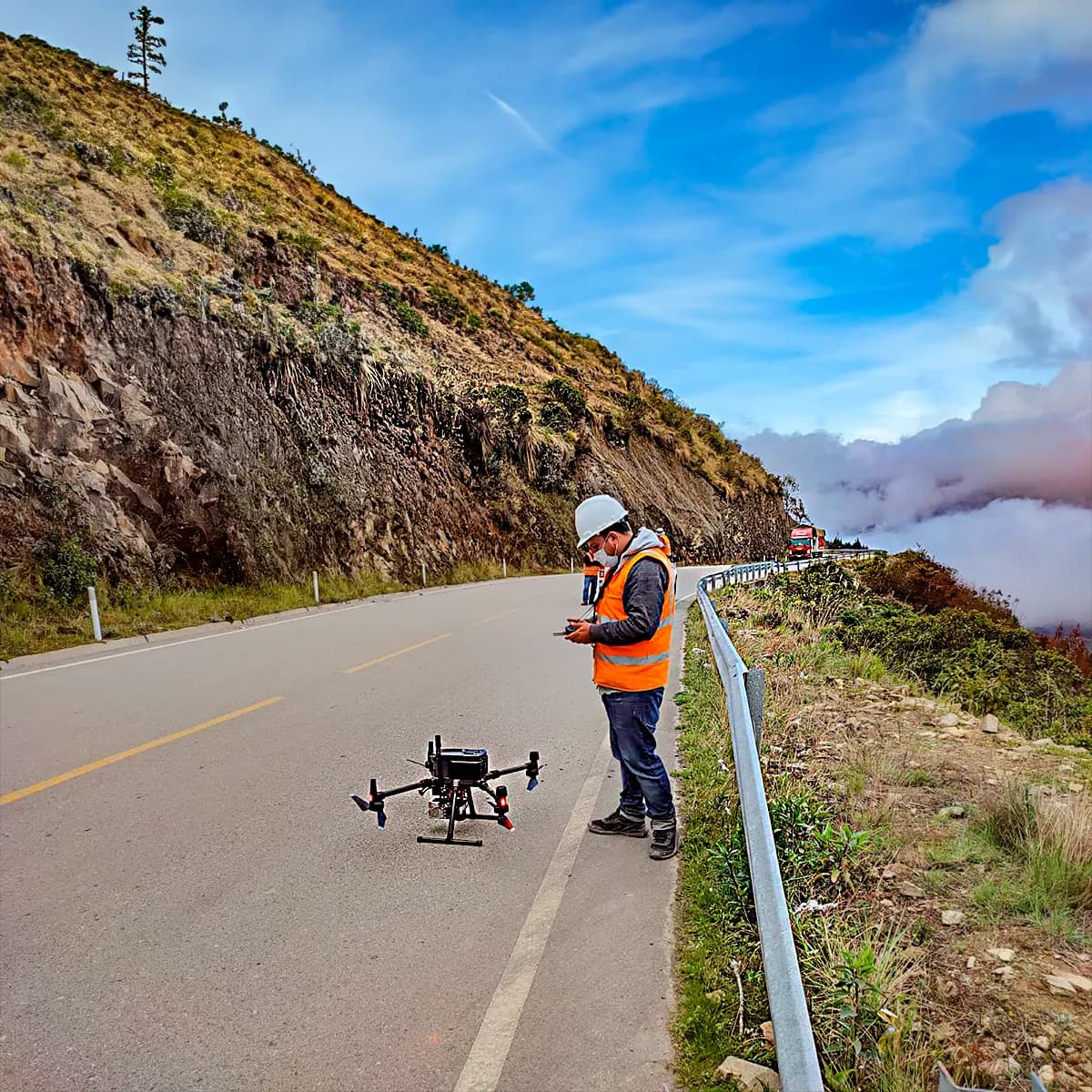 Caso de estudio: Monitoreo LiDAR en una concesión vial de 120 km