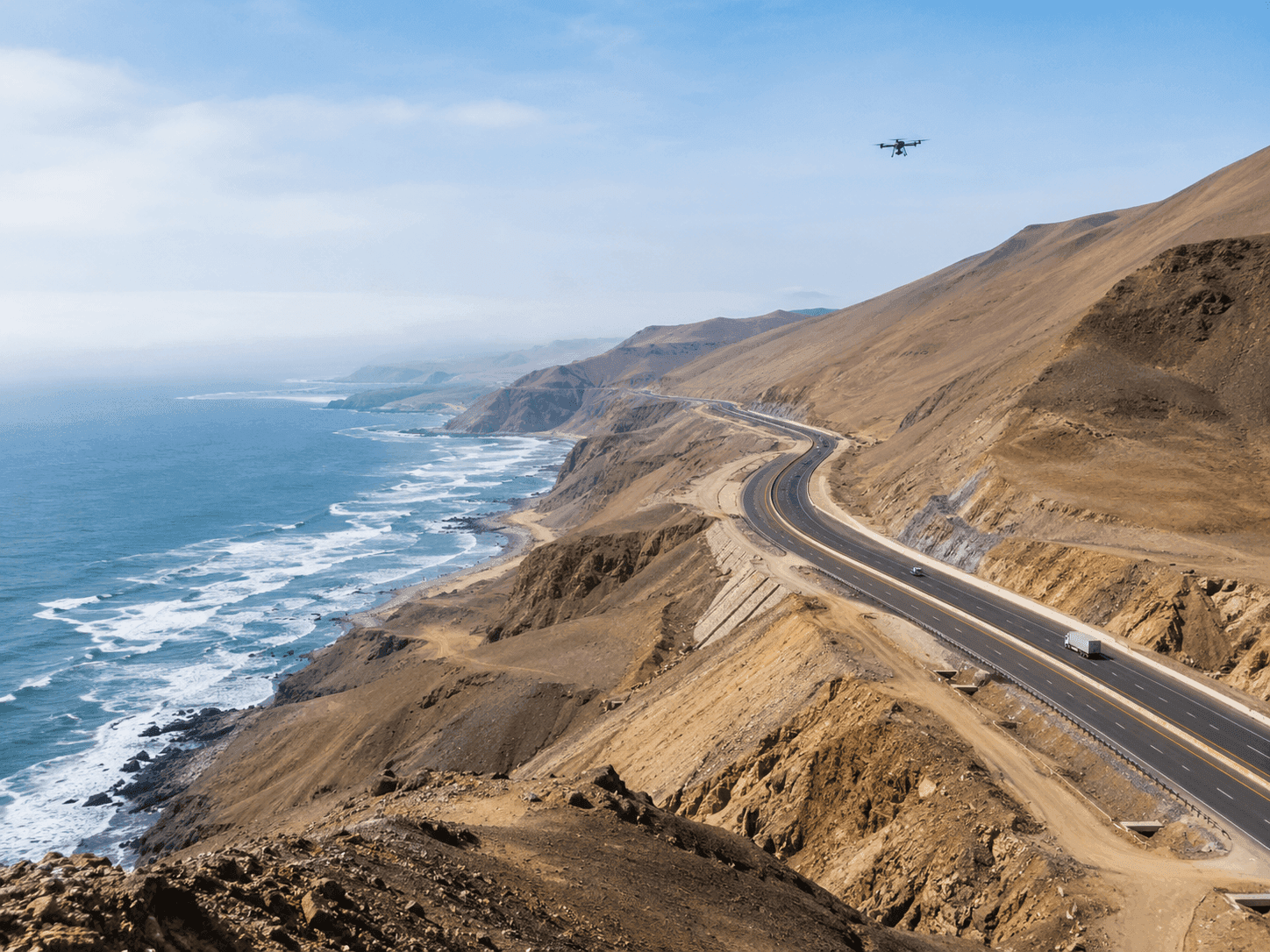 Par Vial Pasamayo: tecnología LiDAR para el desarrollo de ingeniería vial